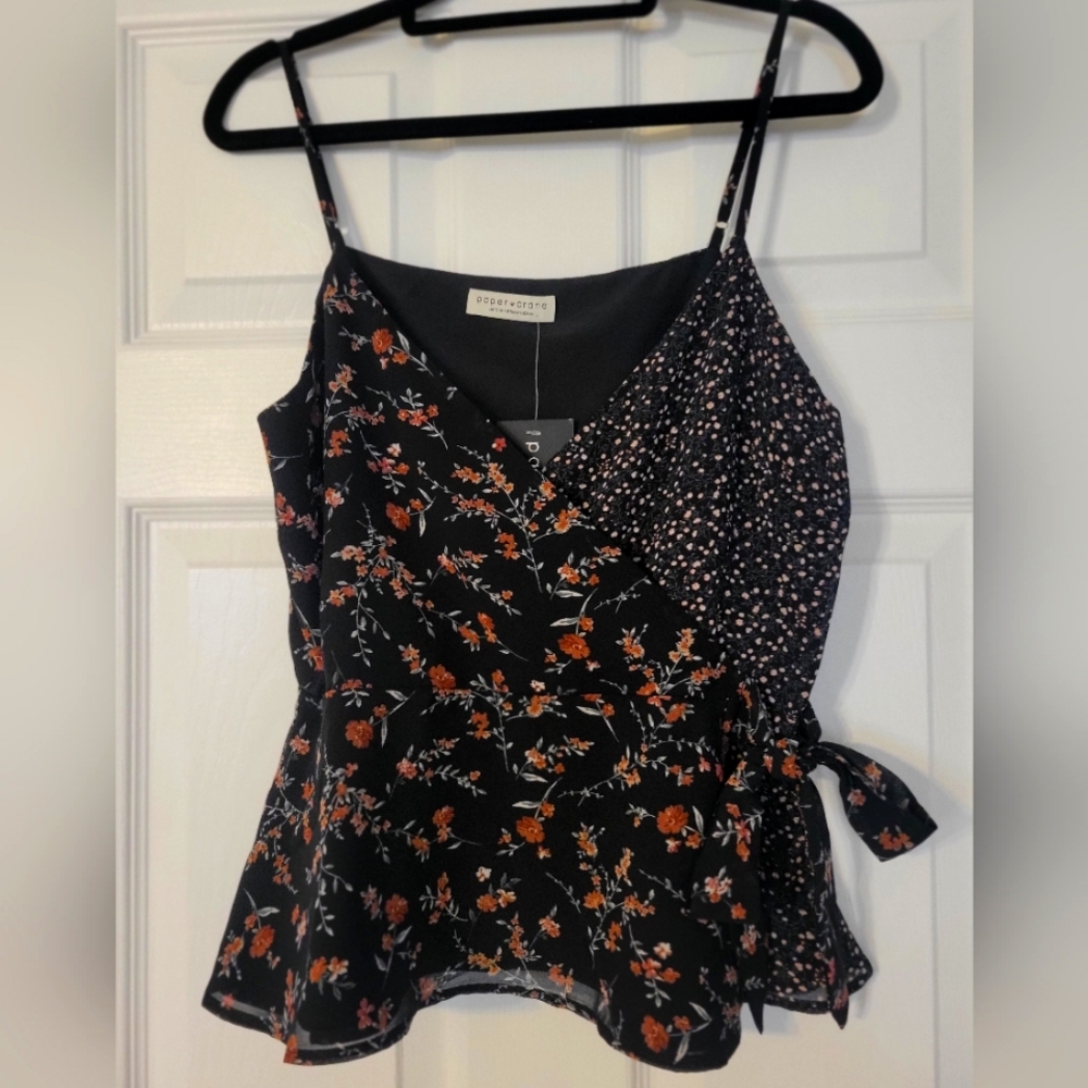 NWT] Blouse wrap tank